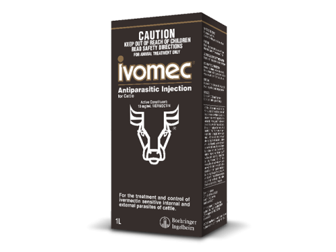 Ivomec Injection for Cattle packshot 1L