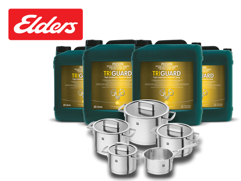 Buy 4 x Triguard 20 L & Get a FREE Zwilling Pot Set